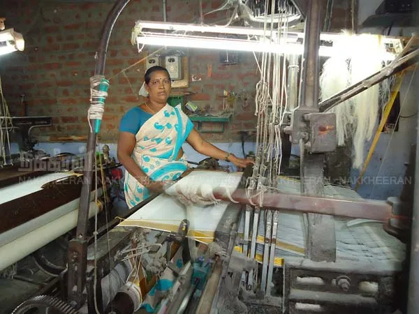 elanjiyam krishnan-power loom owner